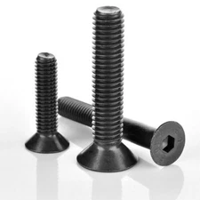 M3 M4 Countersunk Hex Socket Screw 10.9 Level High Strength Alloy Steel Bolts