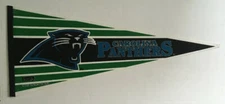 Vintage 1993 Carolina Panthers Felt Pennant, Inaugural Season, Trench Mfg, 30"
