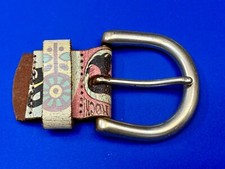 Replacement Mens Light Bronze Color New Old Stock Belt Buckle