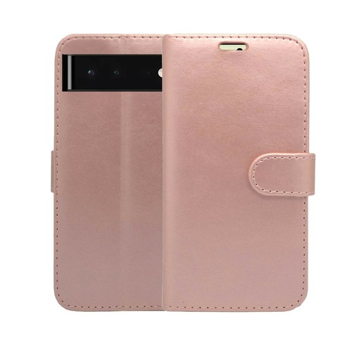 For Google Pixel 6 Case Phone Case Wallet Flip PU Leather Card Holder Cover - 第 18/21 張圖片