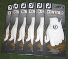 Brand New! 6 Footjoy Contour FLX Golf Gloves, Cadet, LH for RH Players