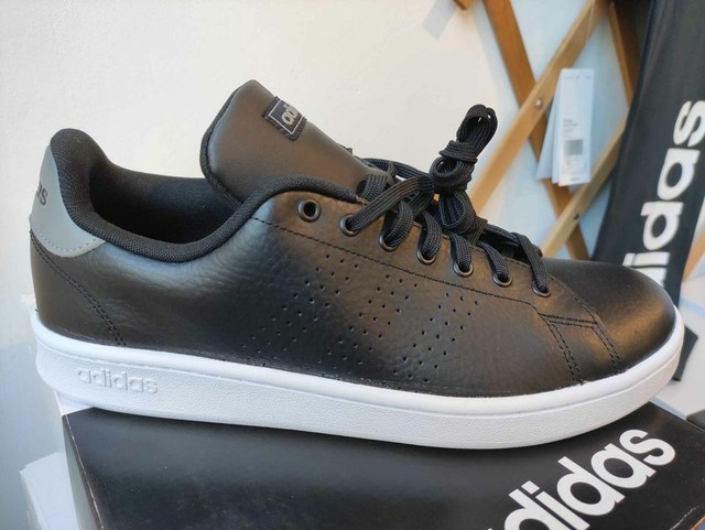 Size 8.5 - adidas Advantage Tennis Core Black for sale online | eBay