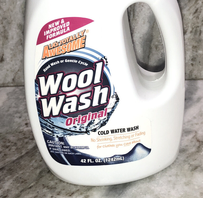 Wool Wash Delicate Safe Gentle Cycle Cashmere Mild Detergent Cold
