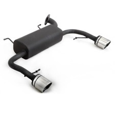 Duplex Sportauspuff ESD Ulter je 1x100mm für Suzuki Swift Sport 1.6 2006-10