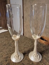 wedding champagne toasting flutes
