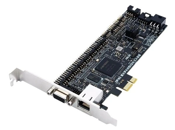Asus IPMI Expansion Card w/ Dedicated Ethernet Controller, VGA Port, PCIe 3.0 x - Image 3 of 4