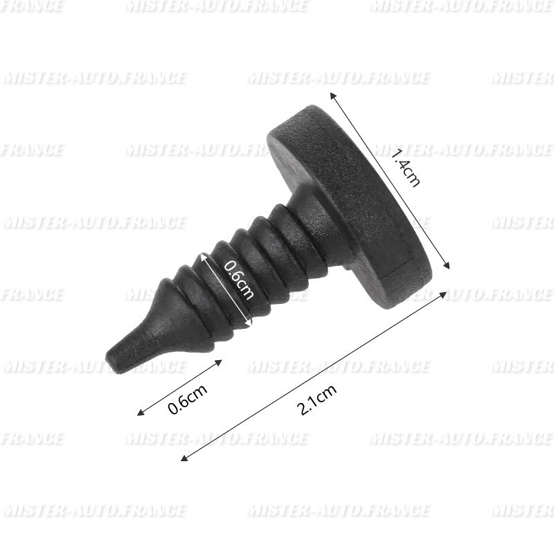 Generic 620pcs Mixtes Auto Fixation Clip Voiture Corps De Retenue Rivet Pare -chocs Porte Clips De Fixation - Prix Pas Cher | CI