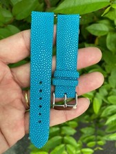 Blue Stingray Watch Strap Band 14mm 16mm 17 18mm 19mm 20mm 21mm 22mm 24mm 26mm