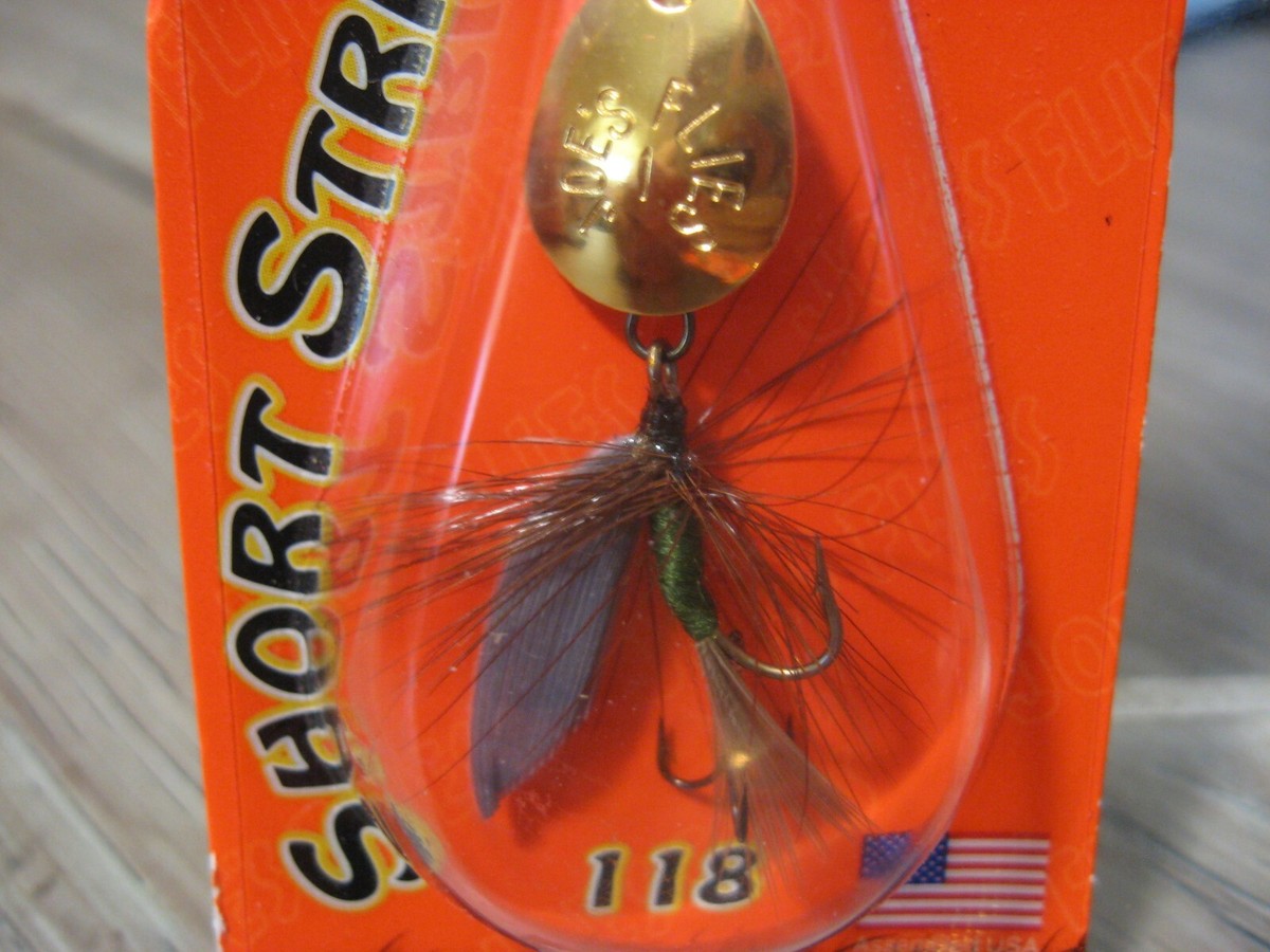 2 Joe's Flies Size 8 Inline SpinnerBaits Short Striker