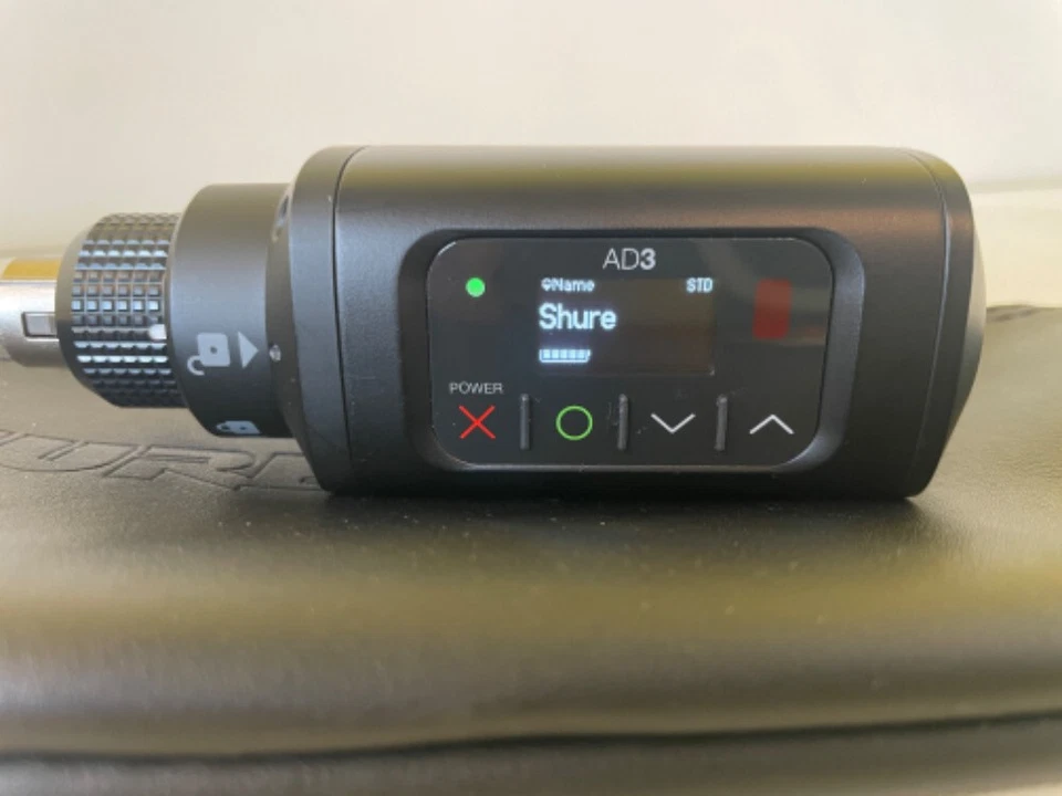 Shure AD3 - Axient Digital Aufstecksender Verriegelbar Frequenz K55  606-694Mhz