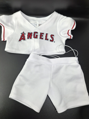 Build-A-Bear Los Angeles Angels Team Uniform Jersey & Pants Set for Plush Toys - Picture 10 of 10