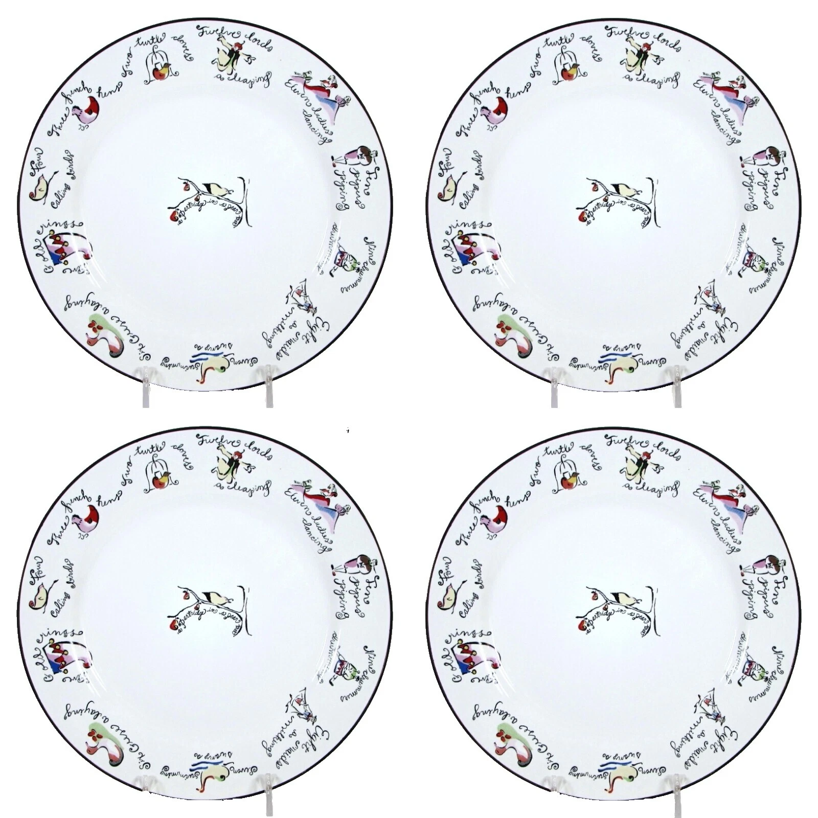 Rosanna Christmas Dinnerware Plates