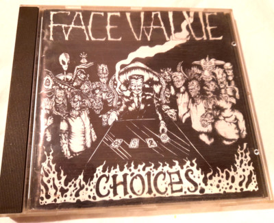Face Value - Choices, CD, We Bite Records 1995, Hardcore, Cd guter Zustand