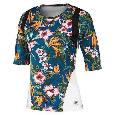 ADIDAS S86978-C .. ROLAND GARROS Y3 TEE - WOMEN'S T-SHIRT