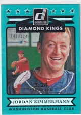 2015 Donruss #30 Jordan Zimmermann Stat Line Career #/324