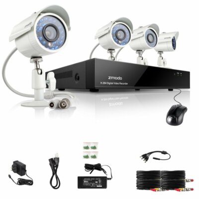 Zmodo Kamerasystem 4 Kameras 