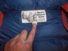 Marmot Warm Ii Goose Down Vintage Mountain Parka Jacket Coat Puffer Usa Made Red