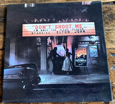 Elton John - Don't Shoot Me I'm Only The Piano Player LP 1972 PYE Records