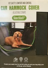 Pet Hammock - Seat Cover Car/SUV - 55"x57" with Adjustable Straps