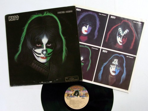 KISS Peter Criss LP Promo with Poster, Song info insert and Fan Club Insert