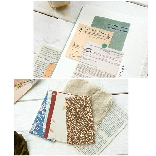 360Sheets Vintage Scrapbook Paper,Journaling Supplies,Aesthetic Decorative Craft - Picture 6 of 8