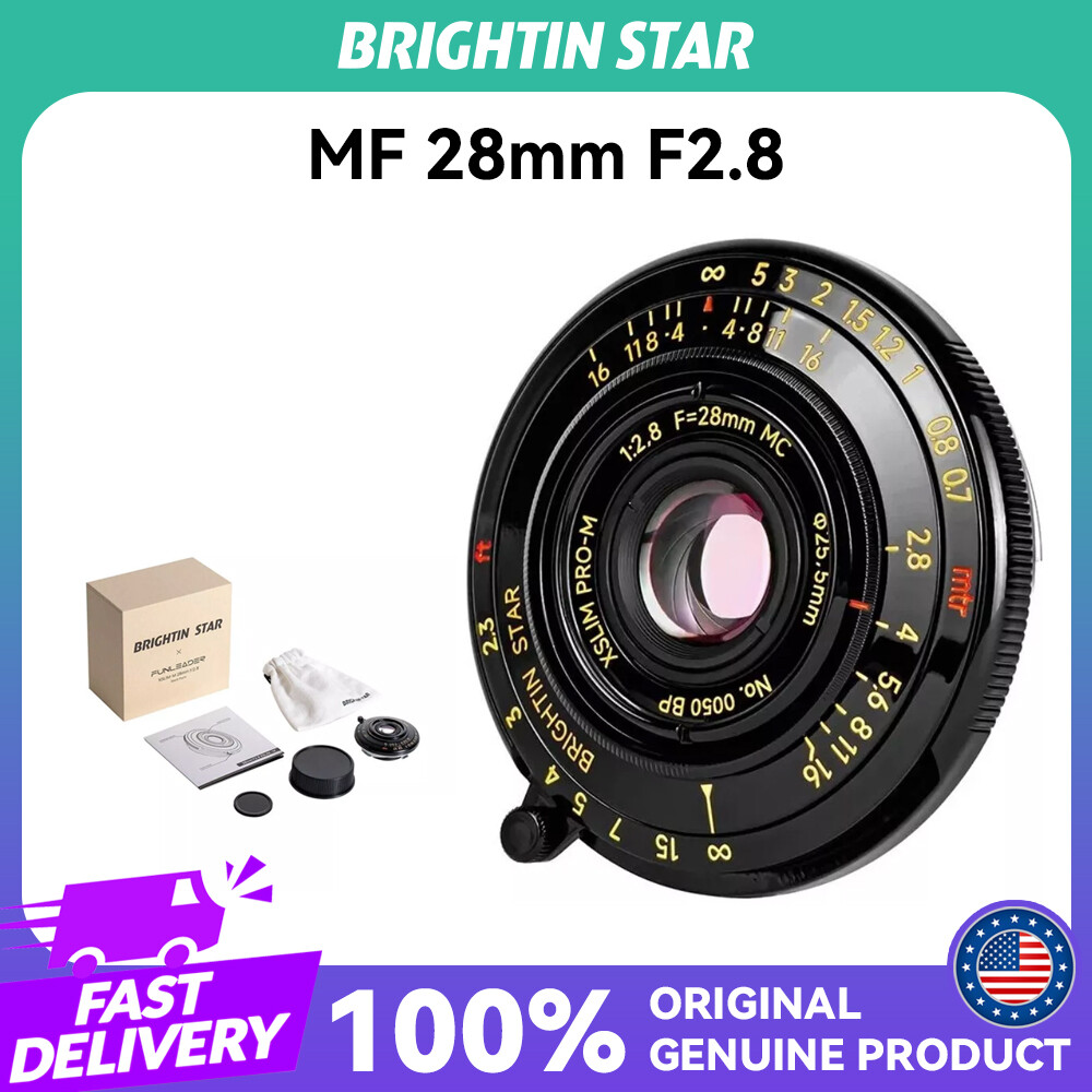 Brightin Star 28mm F2.8 Full Frame MF Lens Leica M-Mount Brightin Star 28mm F2.8 Full Frame MF Lens Leica M-Mount