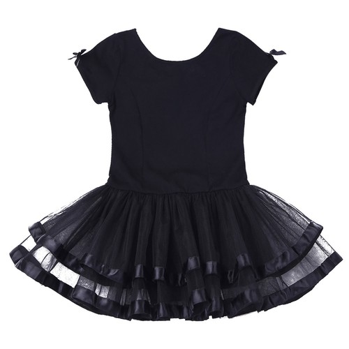 Girls Gymnastics Ballet Dress Toddler Kids Leotard Tutu Skirt Dance wear Costume - Picture 120 of 122