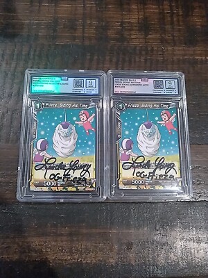 Dragon Ball Super Card Frieza Signed Linda Young Graded 9 | eBay