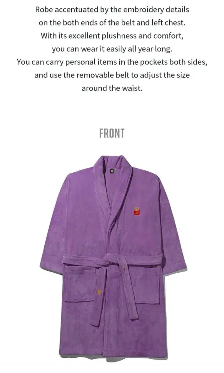 BTS  マクドナルド　LOGO ROBE ＋　おまけ付き BTS BTS McD McDonald's McDonald's Robe logo robe | eBay