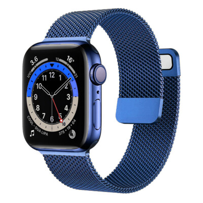 49mm Milanese Loop Band iWatch Strap For Apple Watch Ultra 9 8 7 6 5 4 2 1 SE