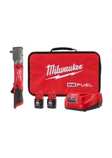 Milwaukee 2564-22 M12 Fuel 3/8" Right Angle Impact Wrench Kit w/ 2 Batteries