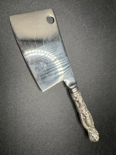 Frontenac by International Sterling Silver Cheese Cleaver 6 1/4"