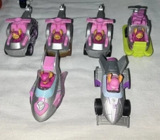 Paw Patrol True Metal Diecast Car Vehicle Lot of 6 SKYE Toy Play Pink Girl Dog