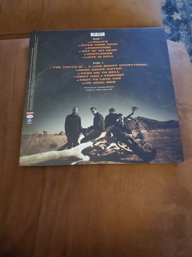 Truth Is by Theory of a Deadman Orange Vinyl - Picture 2 of 7
