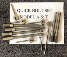 Model A Or T Ford Main Bearing Quick Bolt Set Model A Or T Ford Main Bearing Quick Bolt Set