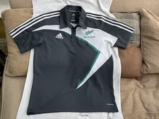 Image of Adidas New Zealand All Blacks 2009 Rugby Polo Shirt Medium Brand New Without Tag