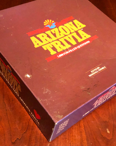 AZ Trivia Board Game - Vintage 1985 Edited By Marshall Trimble - Picture 3 of 15