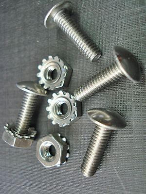 #ad #ad 25 pcs rivet screws 8 32 x 5 8quot; stainless steel fits Lund Alumacraft Duracraft $17.99