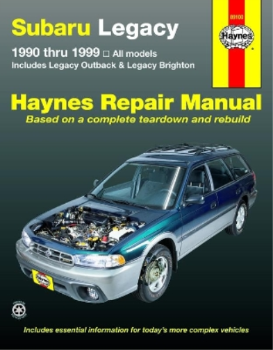 Subaru Legacy 1990-1999) Legacy models inc. Outback & Brighton Hayne (Tascabile)