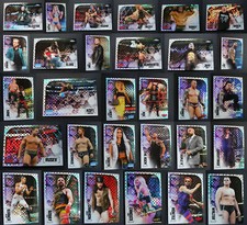 2020 Topps WWE Chrome X-Fractor Complete Your Set U Pick Wrestling Cards 1-100
