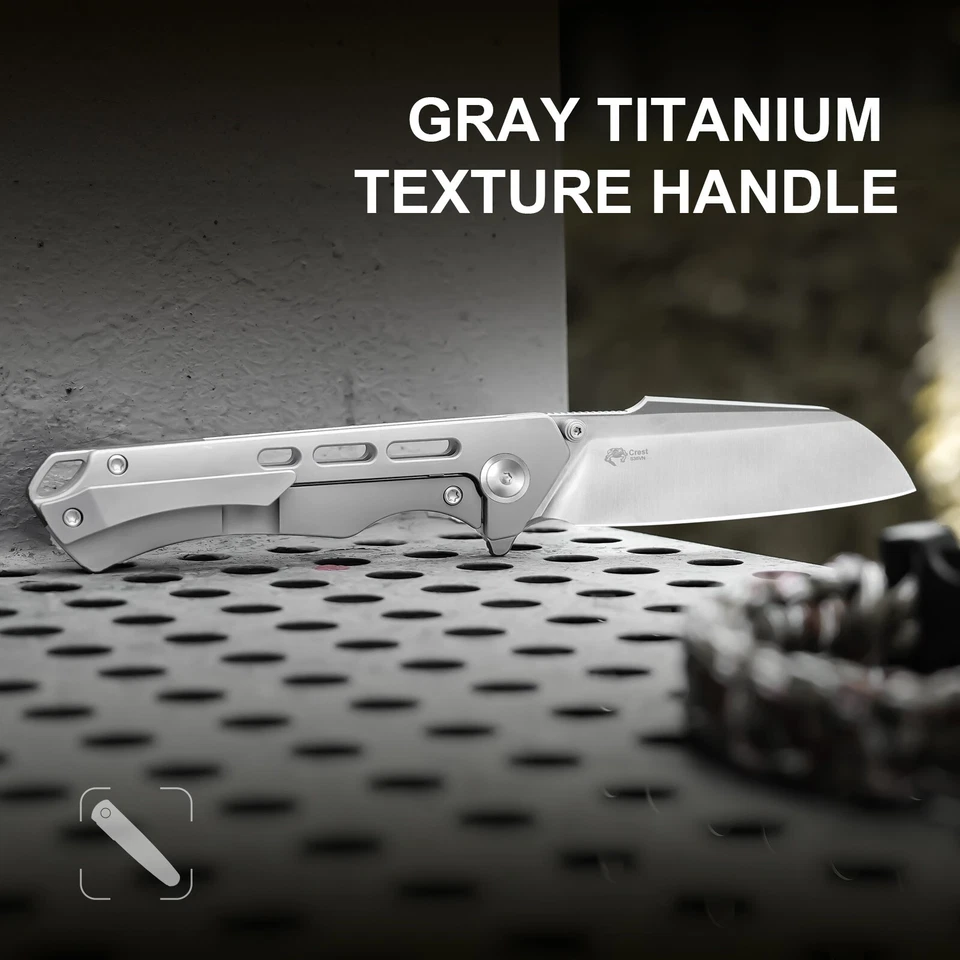Kizer гребень овечья лапка складной карманный нож S35VN лезвие титана ручки Ki3714A1 - Изображение 4 из 4