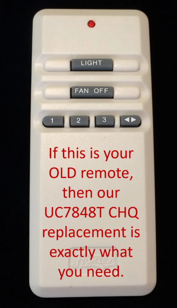 Hunter Ceiling Fan Wireless Remote Control Uc7848t Shelly Lighting