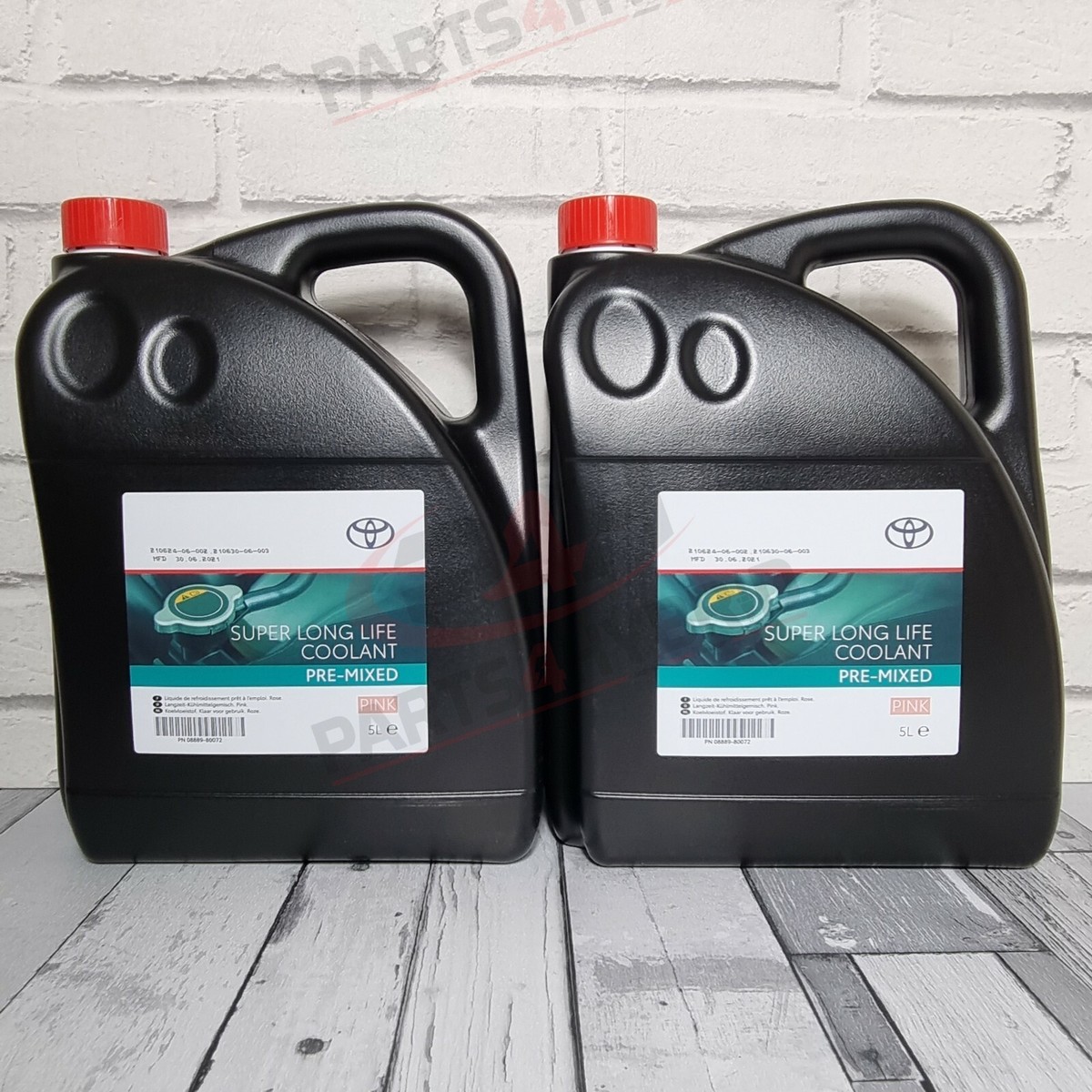Genuine Toyota Aqua Super Long Life Pink Coolant Pre Mixed