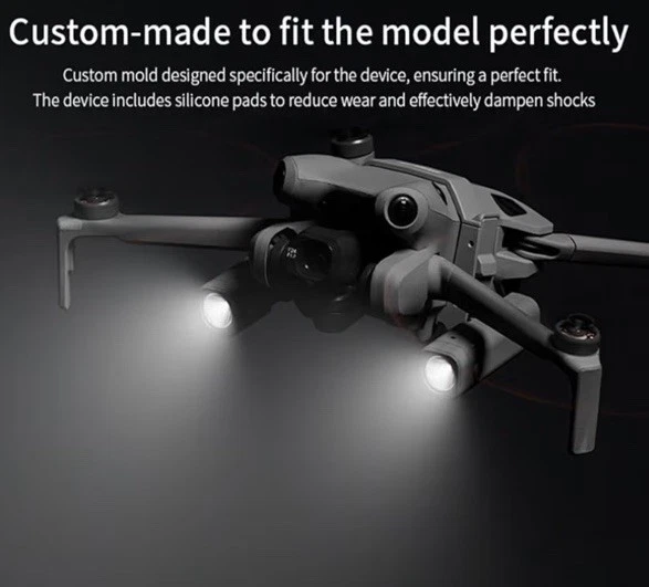 Linterna de luz de búsqueda mini cuatro pro para drone Foto 4 de 4