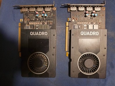 2x NVIDIA Quadro P2000 5GB GDDR5 - Ungeprüft / Für Bastler / Ersatzteil