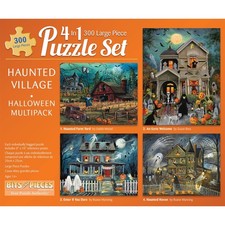 Bits and Pieces 4 Jigsaw Puzzle Set 300 Piece Puzzles for 300