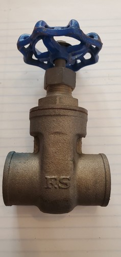 F.S. Brass 1-1/4" SWEAT GATE VALVE 