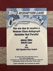 2025 Topps Jahmyr Gibbs Red (Raw)