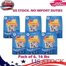 Friskies Seafood Sensations with Salmon, Tuna and Shrimp Flavors Dry Cat Food