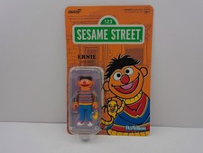 SUPER7 SESAME STREET ERNIE REACTION ACTION FIGURE NEW MOC